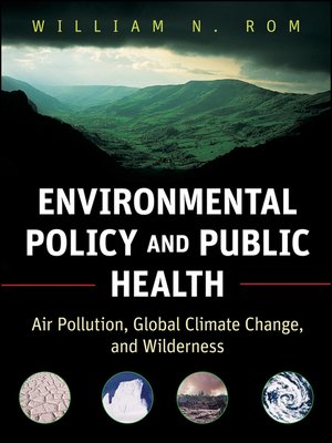 cover image of Environmental Policy and Public Health